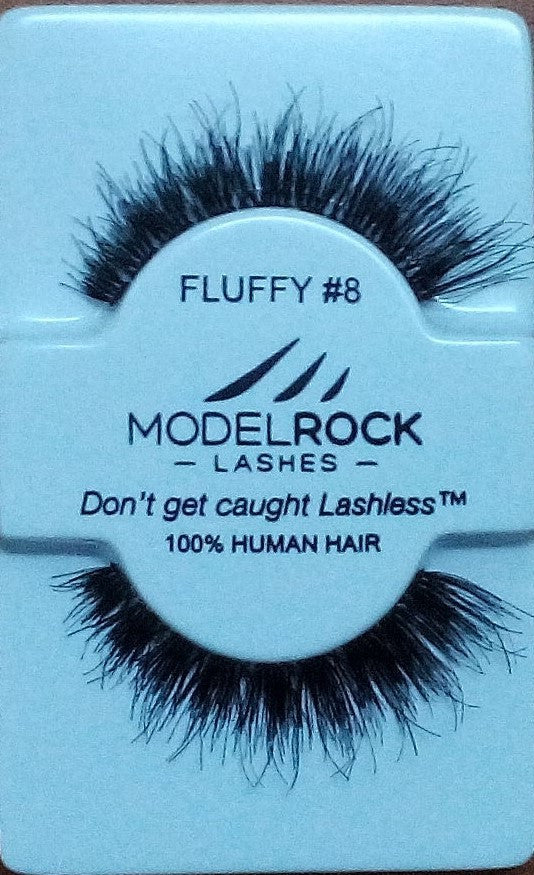 Model Rock Kit Ready Lashes - Fluffy Collection #8