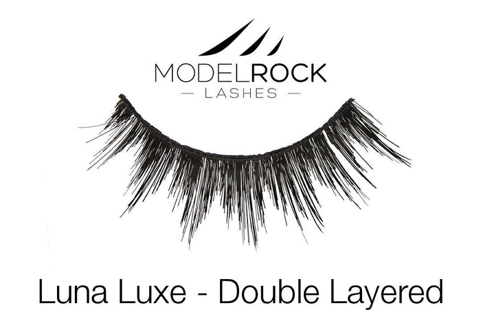 Model Rock Double Layered Lashes - Luna Luxe