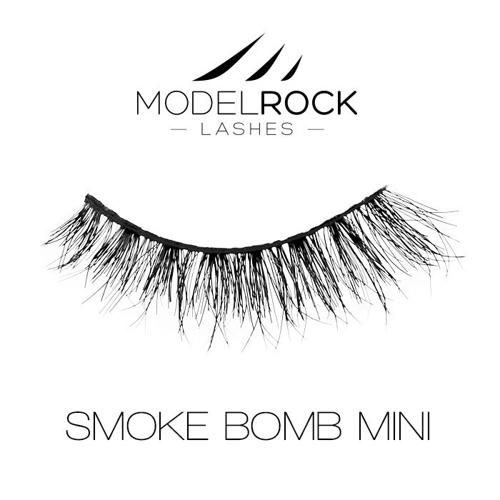 Model Rock Double Layered Lashes - Smoke Bomb Mini