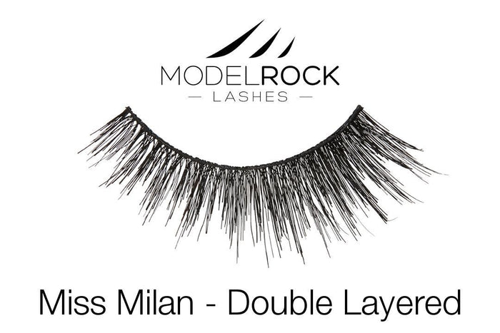 Model Rock Double Layered Lashes - Miss Milan