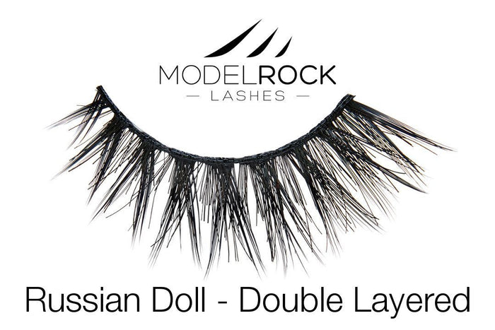 Model Rock Double Layered Lashes - Russian Doll
