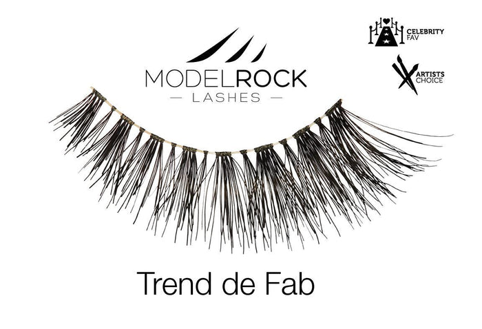 Model Rock Lashes NYC Collection - Trend-De-Fab