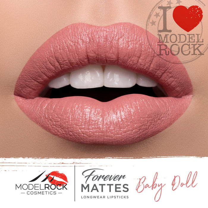Modelrock Forever Mattes Lipstick - BABY DOLL