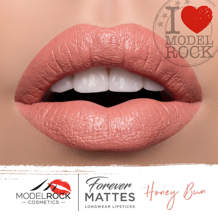 Modelrock Forever Mattes Lipstick - HONEY BUN