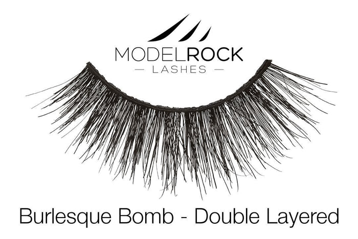 Model Rock Double Layered Lashes - Burlesque Bomb