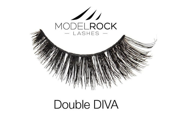 Model Rock Double Layered Lashes - Double Diva