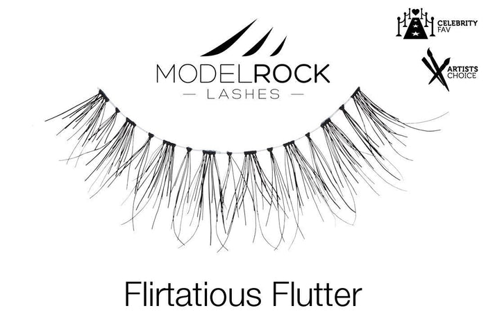 Model Rock Lashes - Flirtatious Flutter