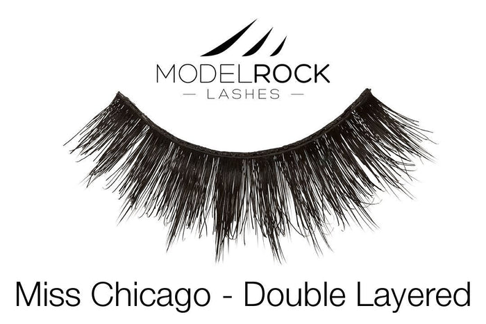 Model Rock Double Layered Lashes - Miss Chicago