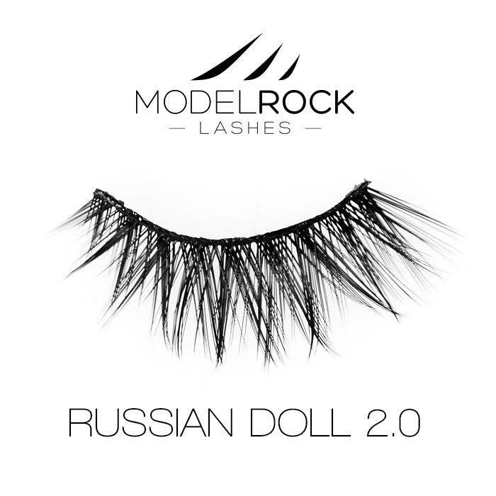 Model Rock Double Layered Lashes - Russian Doll 2.0