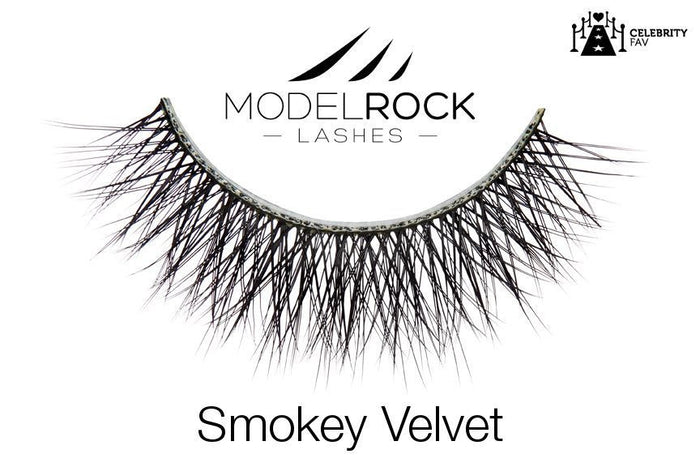 Model Rock Double Layered Lashes - Smokey Velvet