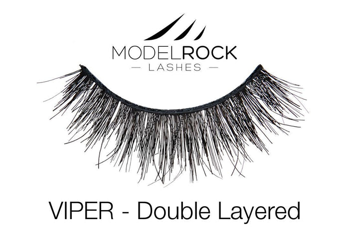 Model Rock Double Layered Lashes - Viper