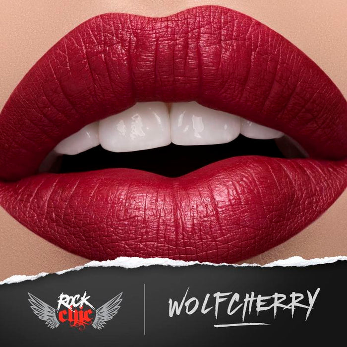 Modelrock ROCK CHIC Liquid Lips - WOLFCHERRY